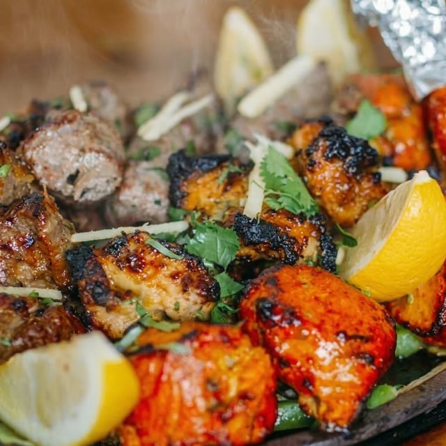 Tandoori Mixed Grill.