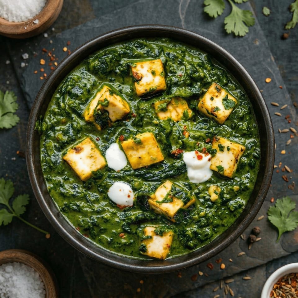 Savor Our Saag Paneer