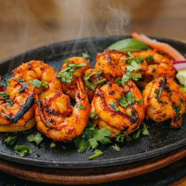 Tandoori Shrimp.