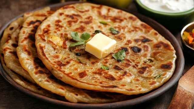 Aloo Paratha.