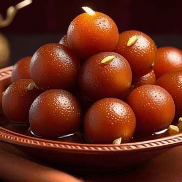 Gulab Jamun.