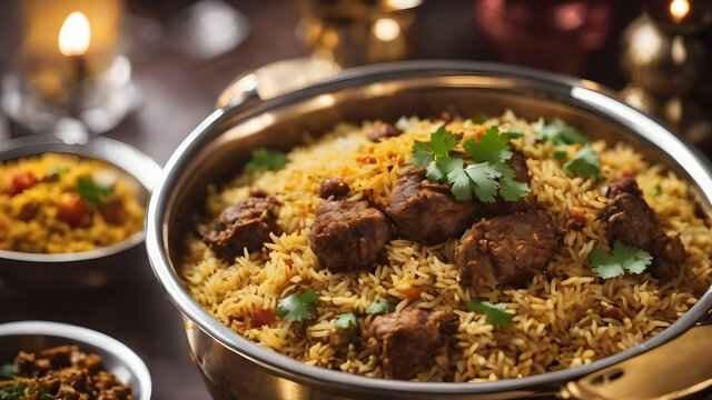 Mutton Biryani.