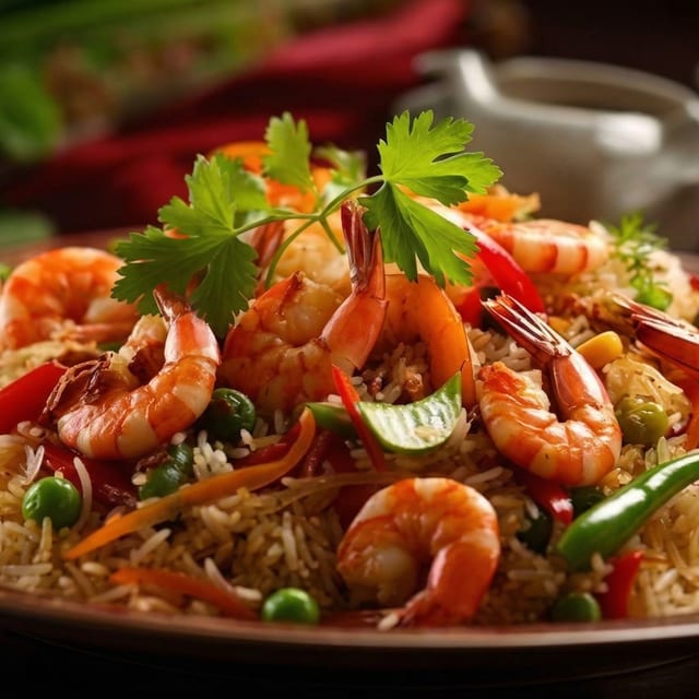 Shrimp Fried Rice.