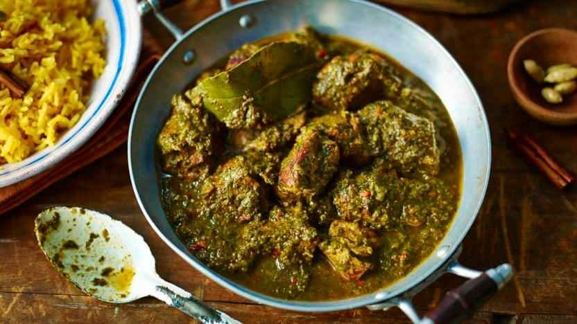 Saag Mutton.
