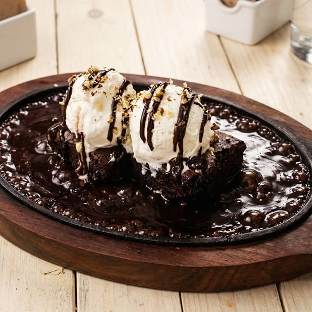 Chocolate with Brownie.